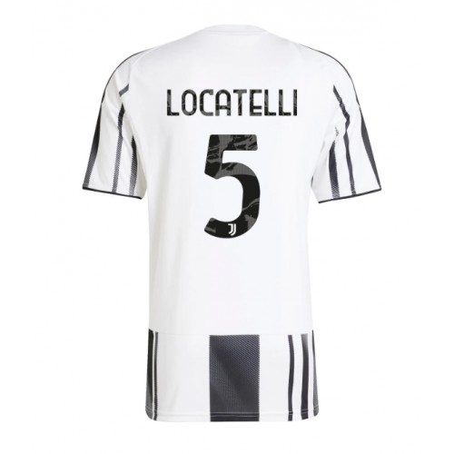 Pánský Fotbalový dres Juventus Manuel Locatelli #5 2025-26 Domácí Krátký Rukáv